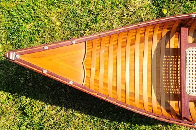 Canoe With Ribs 6-Ft Wooden Western Red