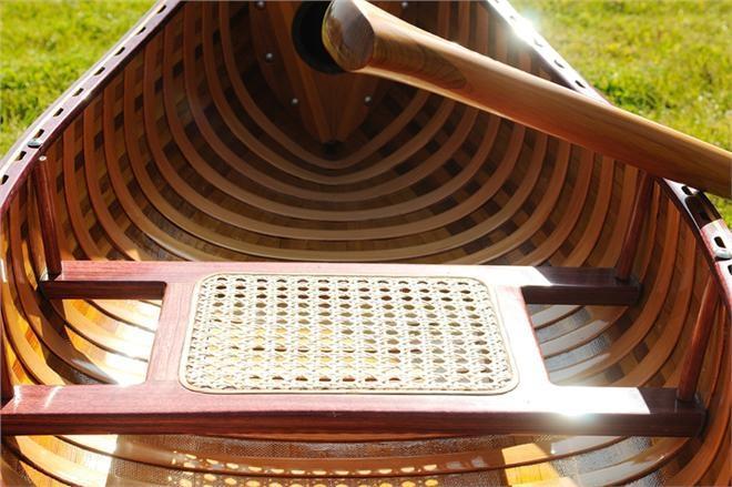 Canoe With Ribs 6-Ft Wooden Western Red