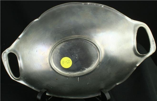 Vintage French Pewter Candy Bowl Dish