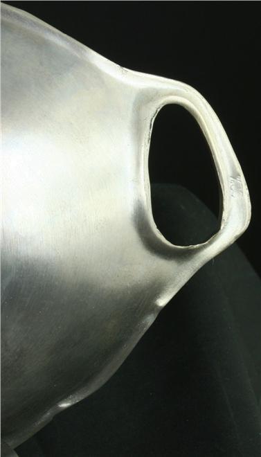 Vintage French Pewter Candy Bowl Dish
