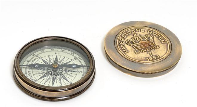Compass Makers to the Queen Leather New