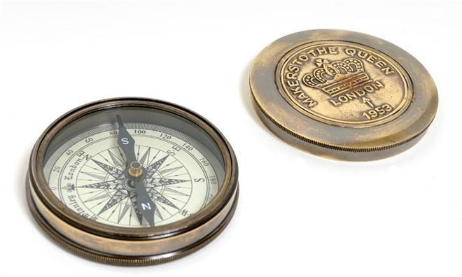 Compass Makers to the Queen Leather New