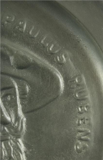 Plate Decorative Peter Paul Rubens Pewter