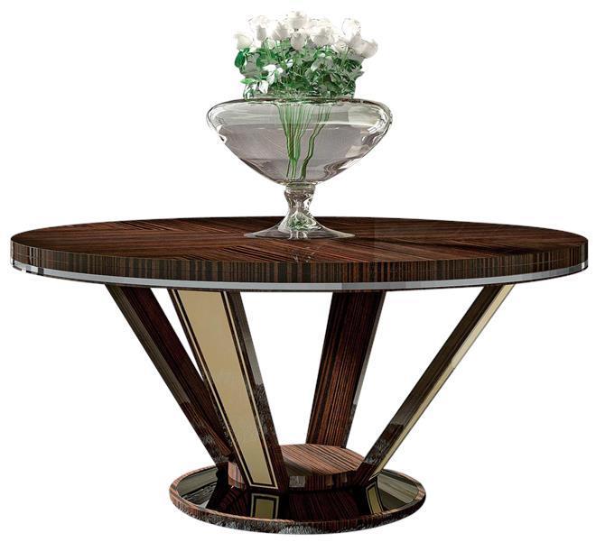 Foyer Table DAVID MICHAEL Transitional Round