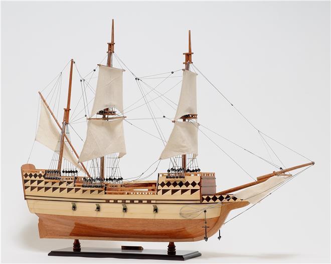 Model Ship Mayflower Medium Teak Rosewood