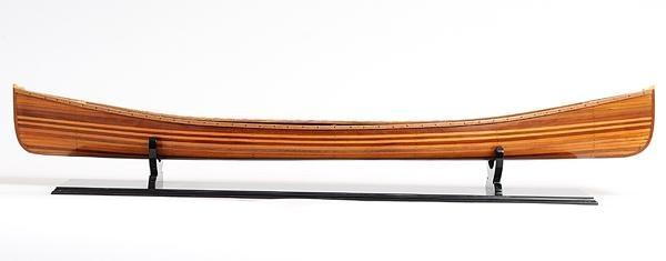 Model Boats Sailing Canadian Canoe Rattan
