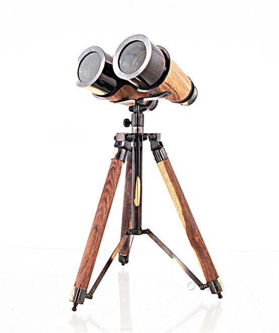 Binoculars Victorian Tripod Bright Annealed