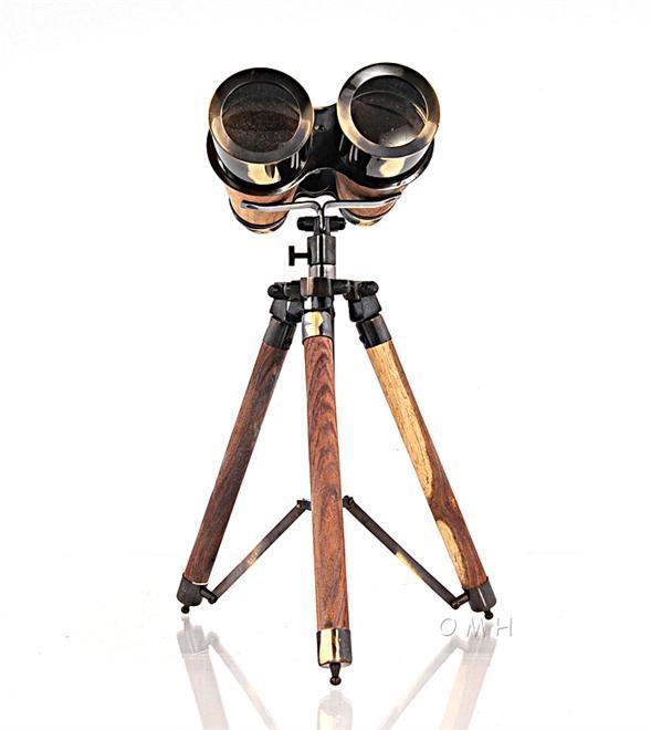 Binoculars Victorian Tripod Bright Annealed
