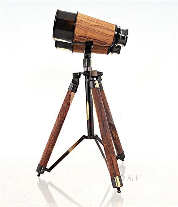 Binoculars Victorian Tripod Bright Annealed