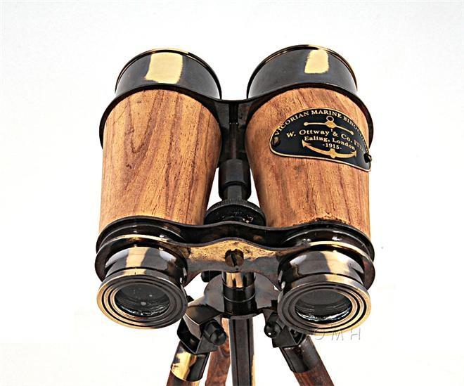 Binoculars Victorian Tripod Bright Annealed
