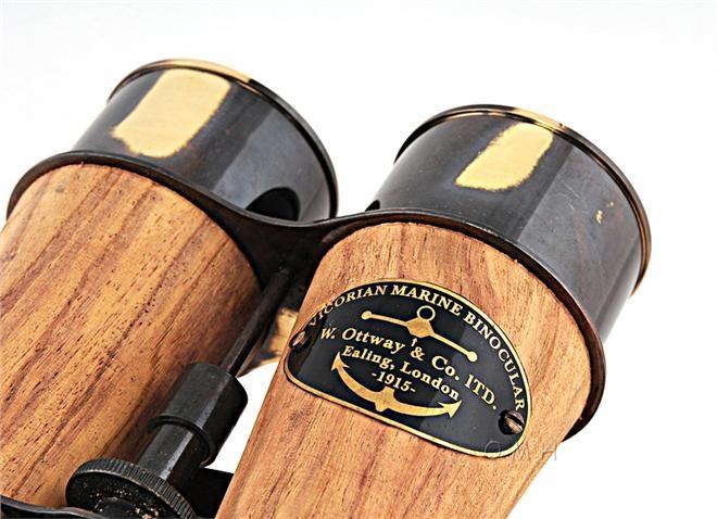 Binoculars Victorian Tripod Bright Annealed
