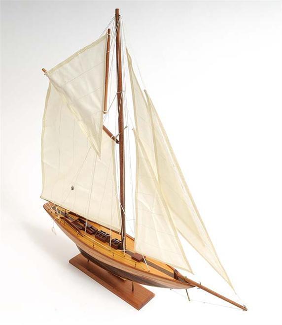 Model Sailboat Pen Duick Boat Solid Wood