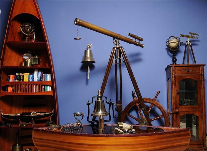 Telescope Nautical Double Barrel Tripod