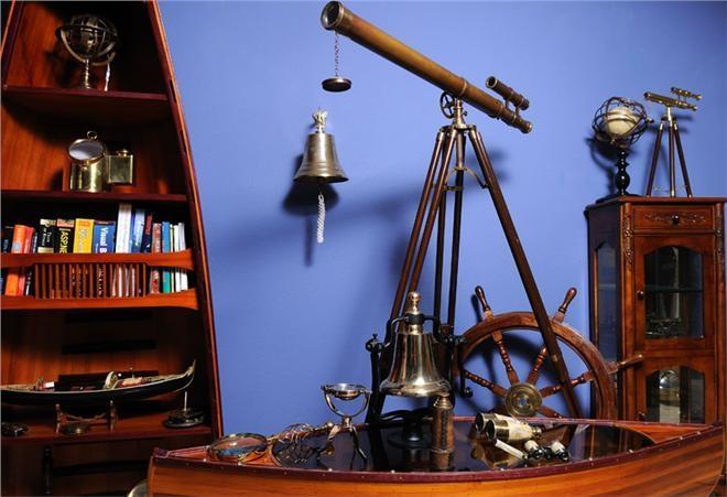 Telescope Nautical Double Barrel Tripod