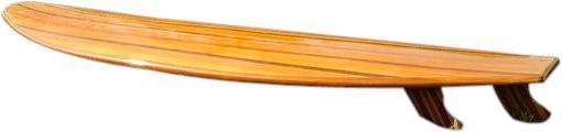 Surfboard Longboard Western Red Cedar Epoxy