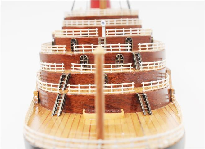 Model Ship Normandie Boats Sailing Large