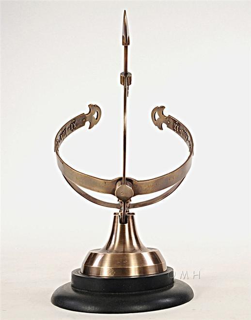 Armillary Sphere Two-Tone Antique Dark