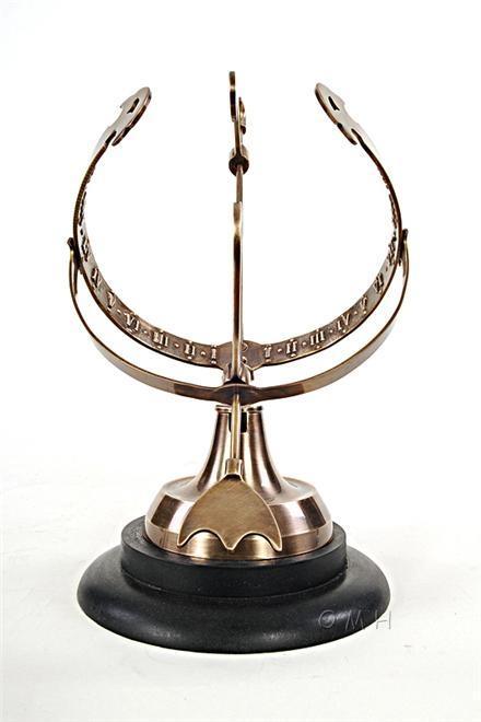 Armillary Sphere Two-Tone Antique Dark