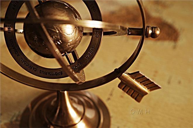 Armillary Sphere Bright Annealed Brass New
