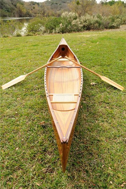 Canoe 18-Ft Clear Marine Vanish Varnish