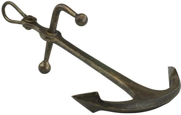 Sculpture Statue CYAN DESIGN Anchor Gold