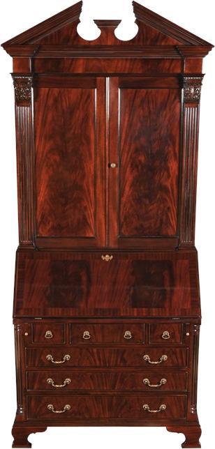 Secretary Desk Pigeonholes Dovetailed