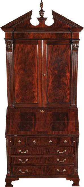 Secretary Desk Pigeonholes Dovetailed