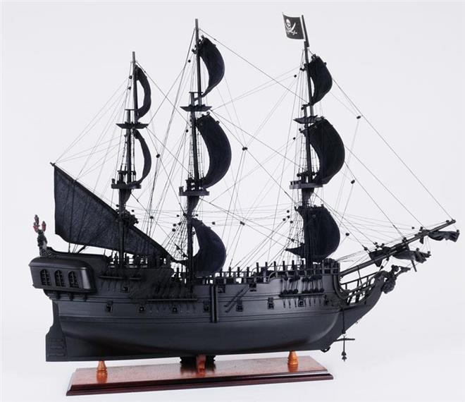 Model Pirate Ship JACK Black Pearl Boats