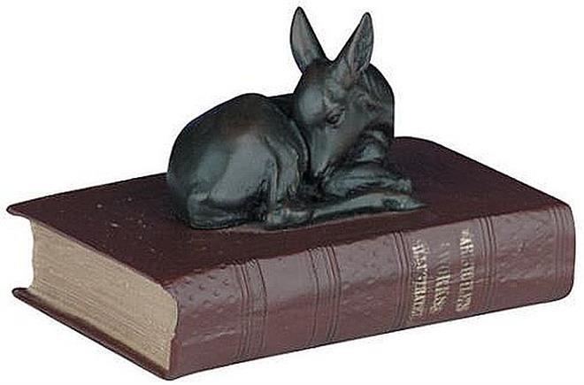 Sculpture Statue MOUNTAIN Rustic Fawn on
