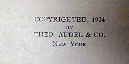 Audels Masons & Builders Guide 4 Vol 1924 1st Ed.