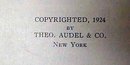 Audels Masons & Builders Guide 4 Vol 1924 1st Ed.