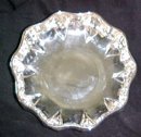 Fruit Bowl Silver Plate Hammer Polished Finish Italy