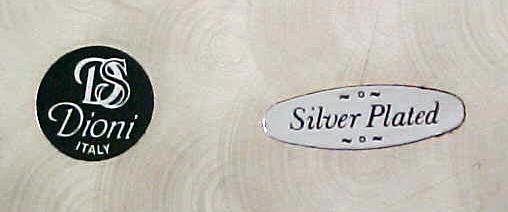 Fruit Bowl Silver Plate Hammer Polished Finish Italy