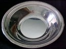 Silver Plated Fruit Bowl Ornate Cut-out Design