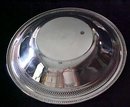 Silver Plated Fruit Bowl Ornate Cut-out Design