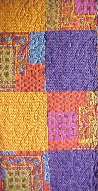 Quilt Gypsy Dance 66 x 77.5 Throw / Wall Hanging