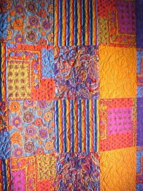 Quilt Gypsy Dance 66 x 77.5 Throw / Wall Hanging