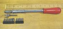 Stanley Yankee Screwdriver Ratchet No. 130A w/Hex Adapter