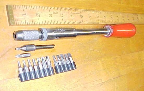 Stanley Yankee Screwdriver Ratchet No. 130A w/Hex Adapter