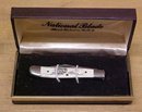 National Blade Hand Etched Knife Flying Cloud