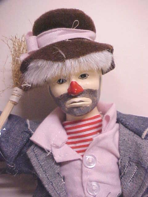 Hobo Charlie Clown Collectors & Box
