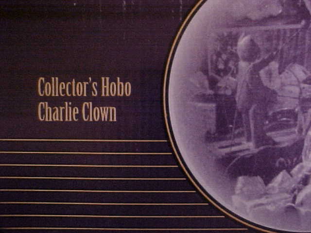 Hobo Charlie Clown Collectors & Box