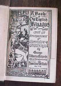 Old English Ballads George Edwards 1914