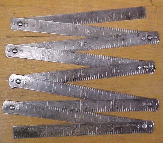 Lufkin Steel Folding Rule Zig Zag No. 1143 Rare!