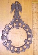 Vintage Eagle Trivet Cast Iron