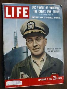 Life Magazine Nautilus Voyage Sept 1 1958