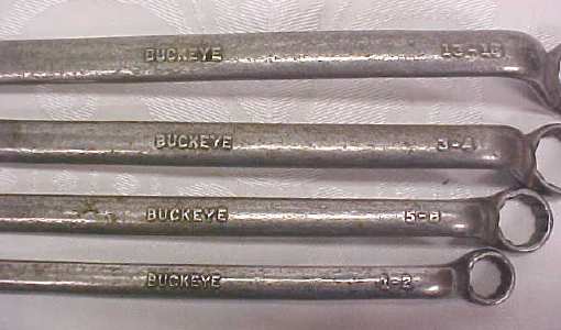 Buckeye Box Wrench Set of 4