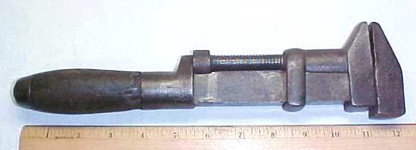 L. Coes Monkey Wrench Adjustable Early 12