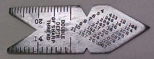 American Caliper Co. Center Gage