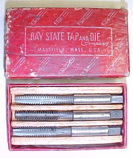Bay State Taps Boxed Tap Set 1/4-20